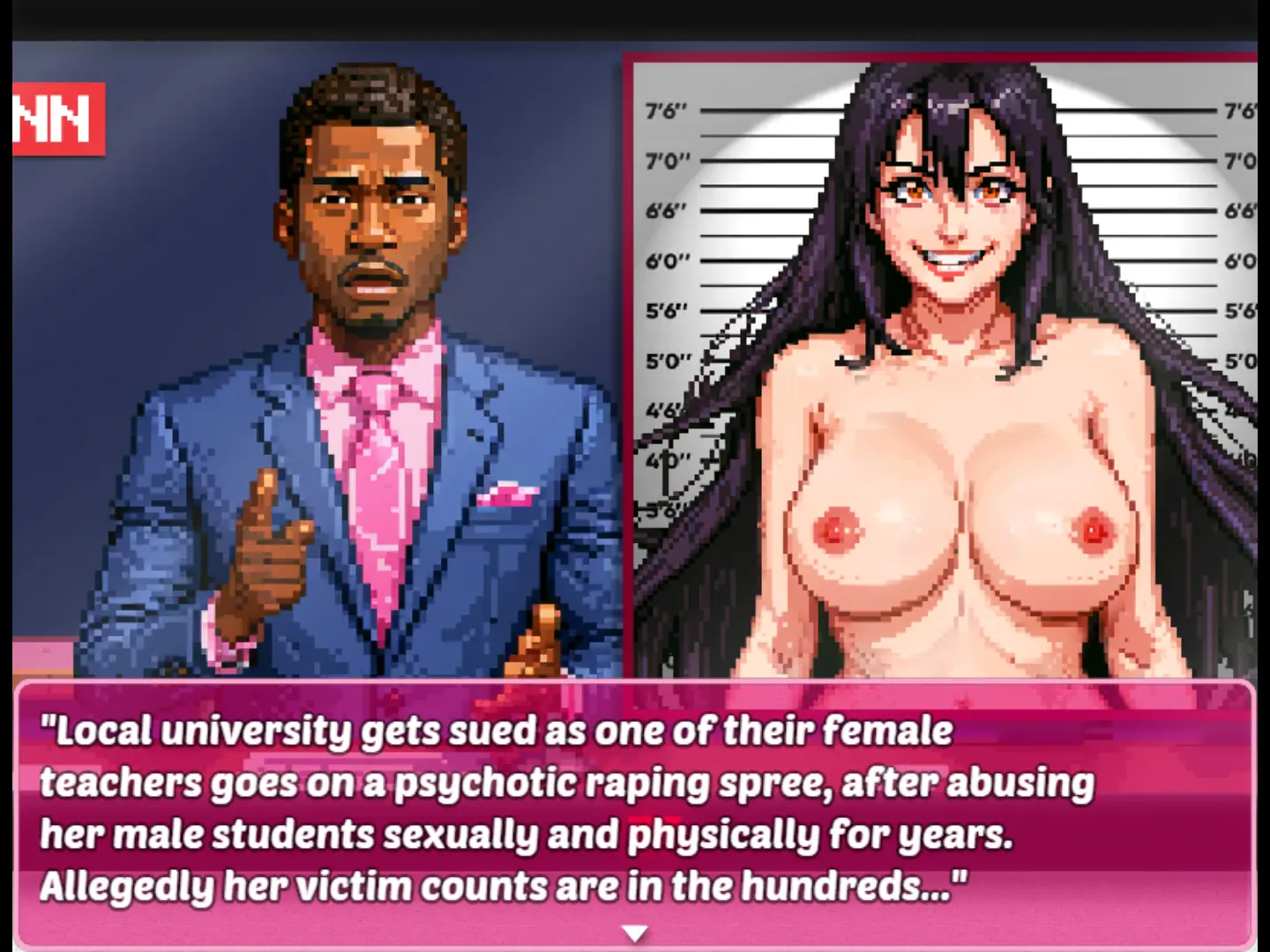 Dorm Janitor’s Revenge gameplay screenshot 8 (Ren'Py adult game) by Rated Sim – free download