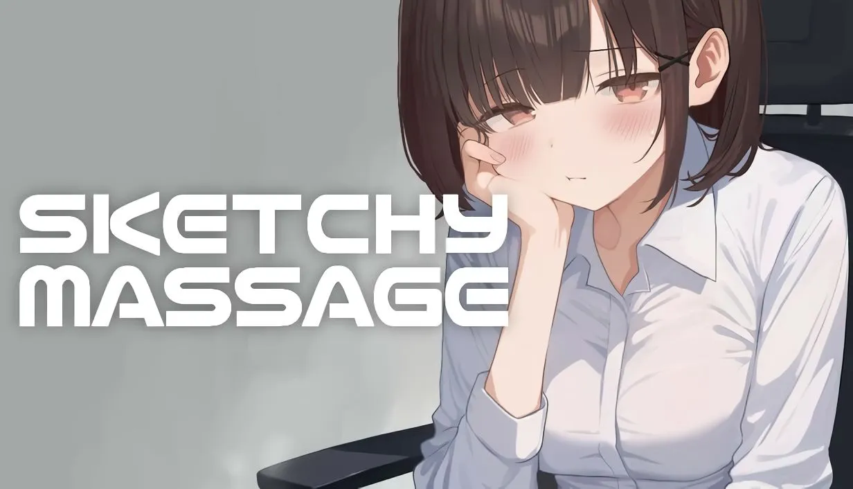 Sketchy Massage gameplay screenshot 1 (Ren'Py adult game) by OZ WORKS – free download
