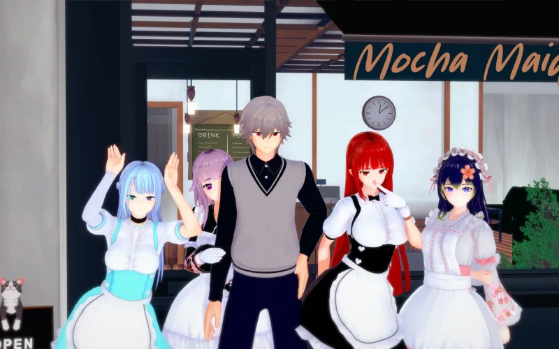 Mocha Maid cover 0.2.0 – Ren'Py adult game by LulluDev free download