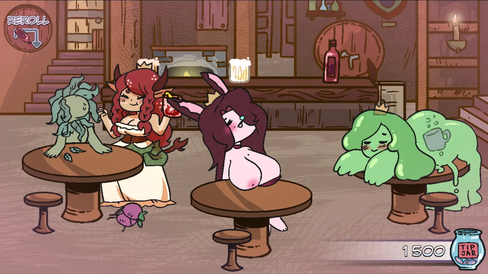 Queen of Clubs gameplay screenshot 6 (Ren'Py adult game) by Towerfag – free download