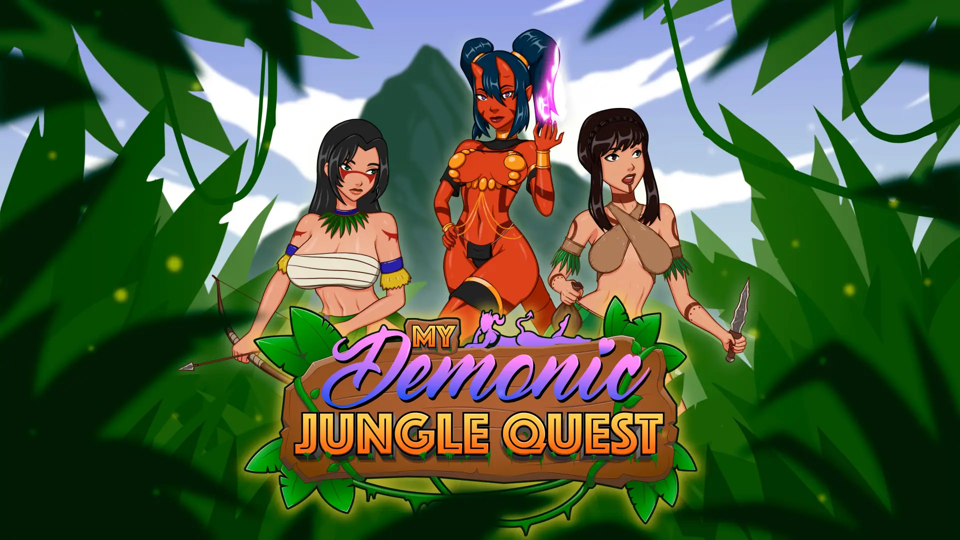 My Demonic Jungle Quest cover 0.07 Public – Ren'Py adult game by Wildquill free download