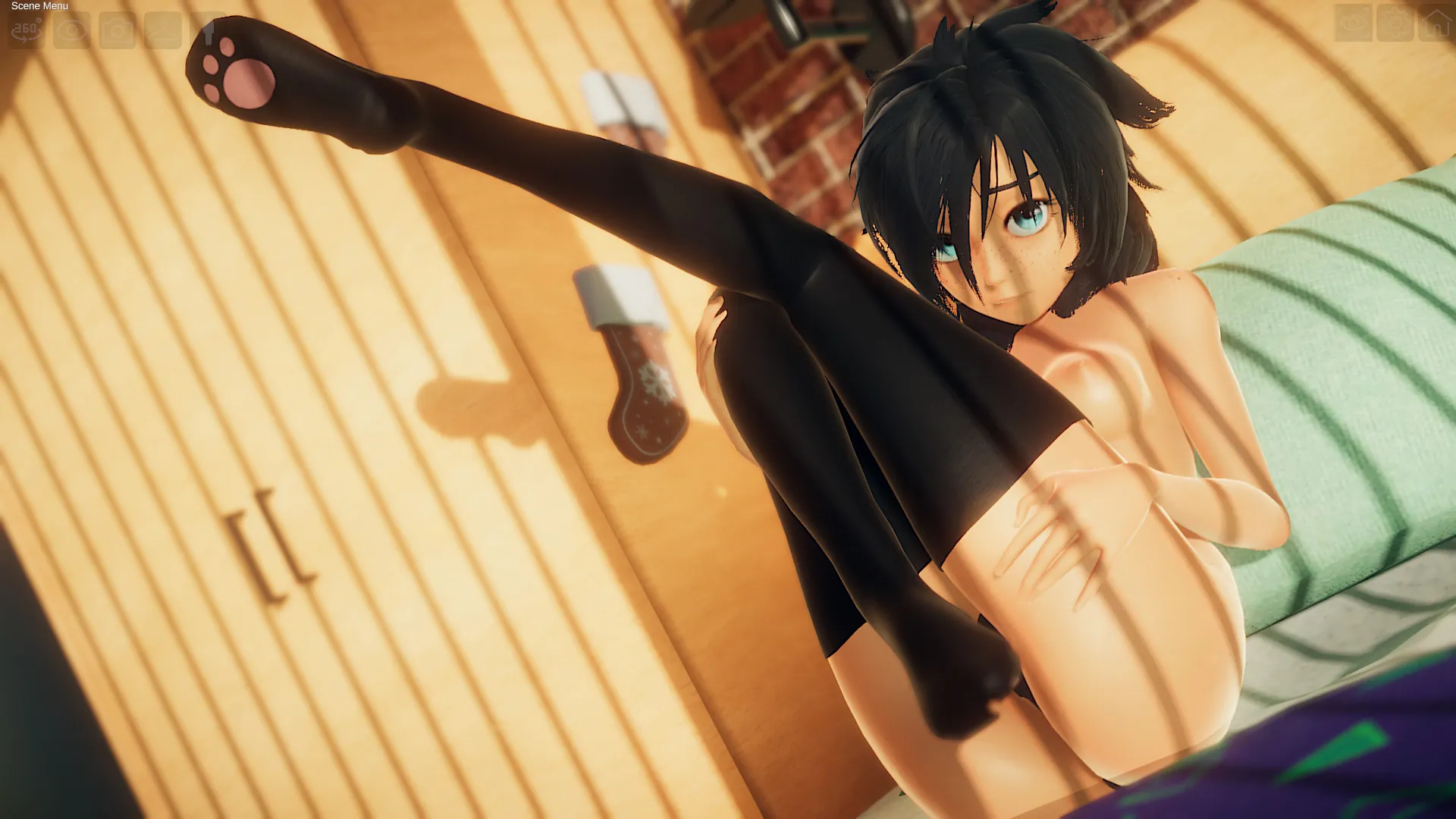 Our Apartment gameplay screenshot 8 (Ren'Py adult game) by Momoiro Software – free download