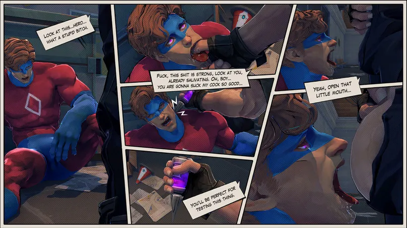Superheat Heroes gameplay screenshot 3 (Ren'Py adult game) by Sonpih – free download