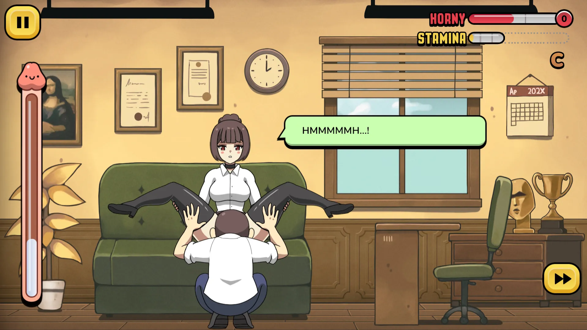Problematic Subjects gameplay screenshot 2 (Ren'Py adult game) by BabusGames – free download