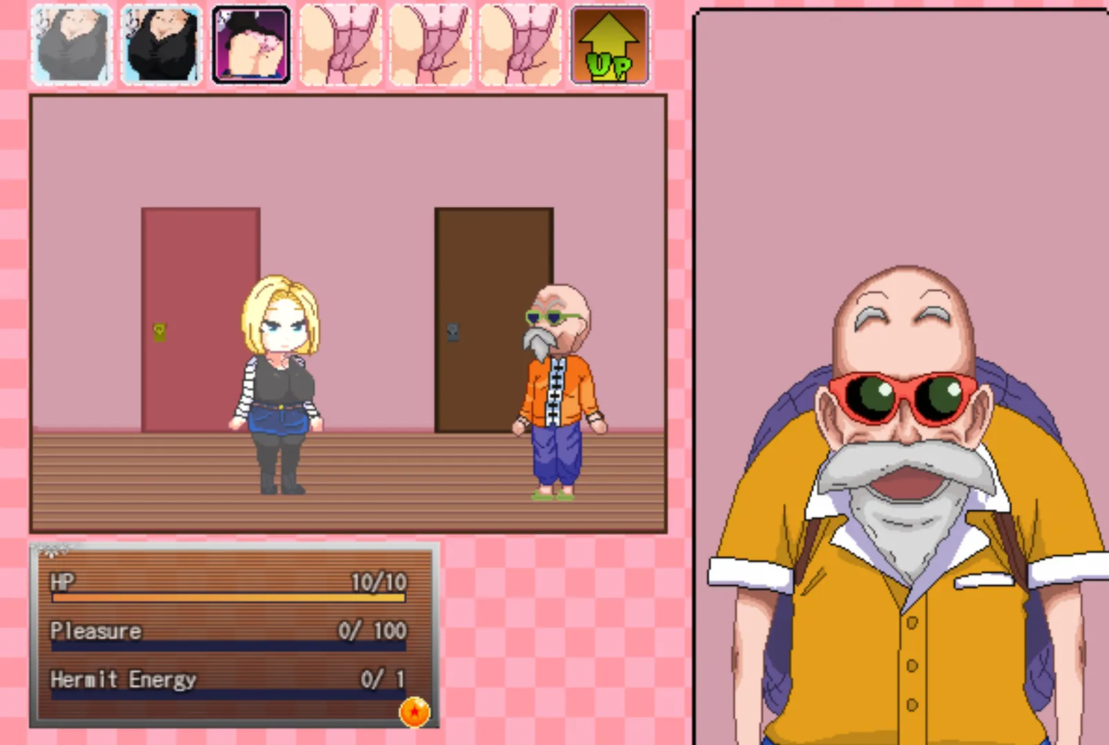 Jackie Chun gameplay screenshot 5 (Ren'Py adult game) by Pervy_Buu/Zeromissy – free download