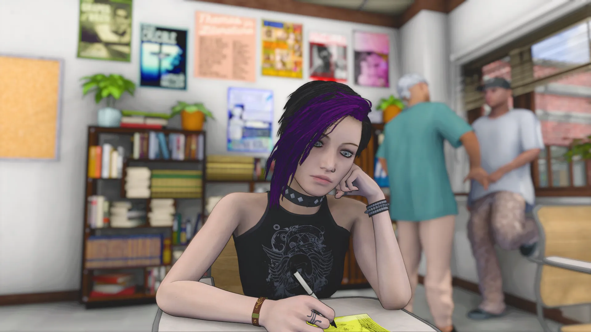 Heartstrings gameplay screenshot 5 (Ren'Py adult game) by Alien Cat Games – free download