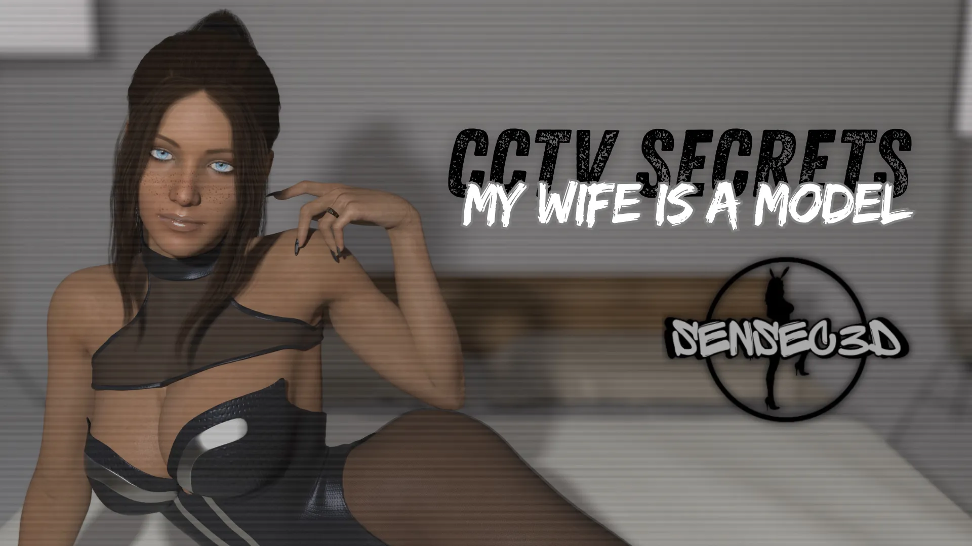 CCTV SECRETS My Wife Is A Model gameplay screenshot 5 (Ren'Py adult game) by SenSec3D – free download