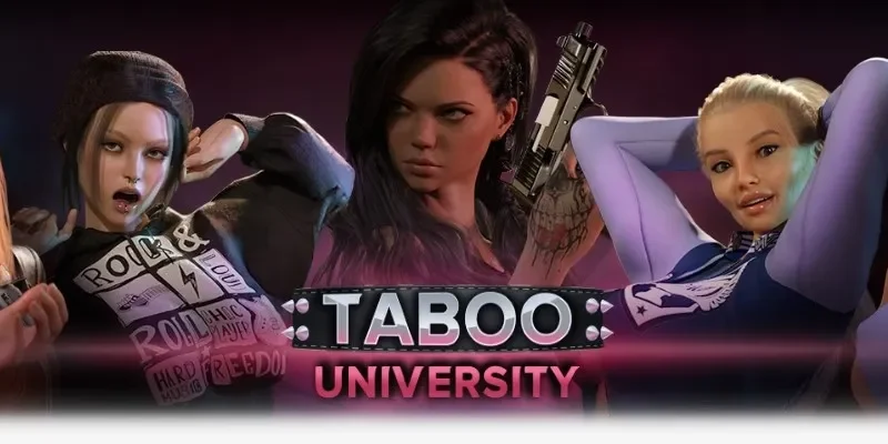 Taboo University cover BookTwo - 1.6.8 – Ren'Py adult game by ViNovella free download