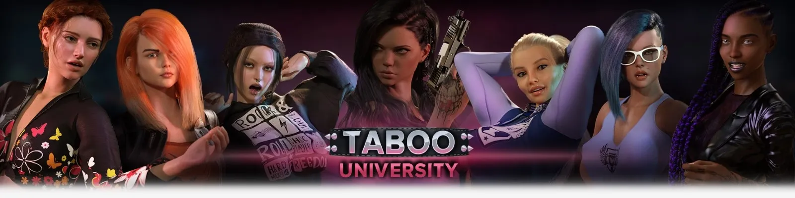Taboo University cover BookTwo - 1.6.8 – Ren'Py adult game by ViNovella free download