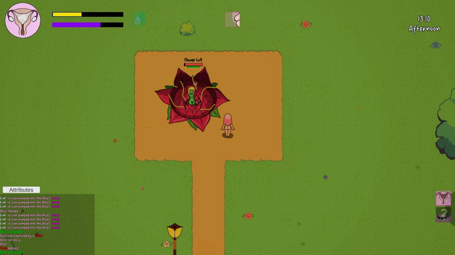 Project Alice gameplay screenshot 9 (Ren'Py adult game) by diogaoo – free download