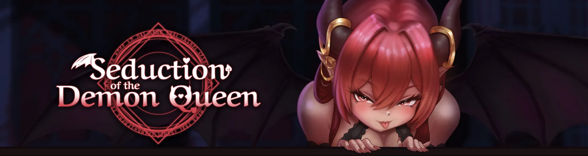 Seduction of the Demon Queen cover 0.6.0.0 – Godot adult game by VaRoTeam free download