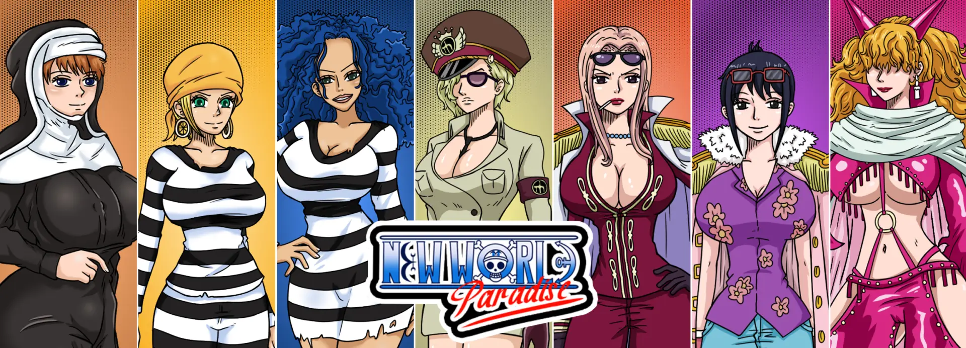 New World Paradise cover 0.2.9.1.1 – Ren'Py adult game by DingoDeer free download