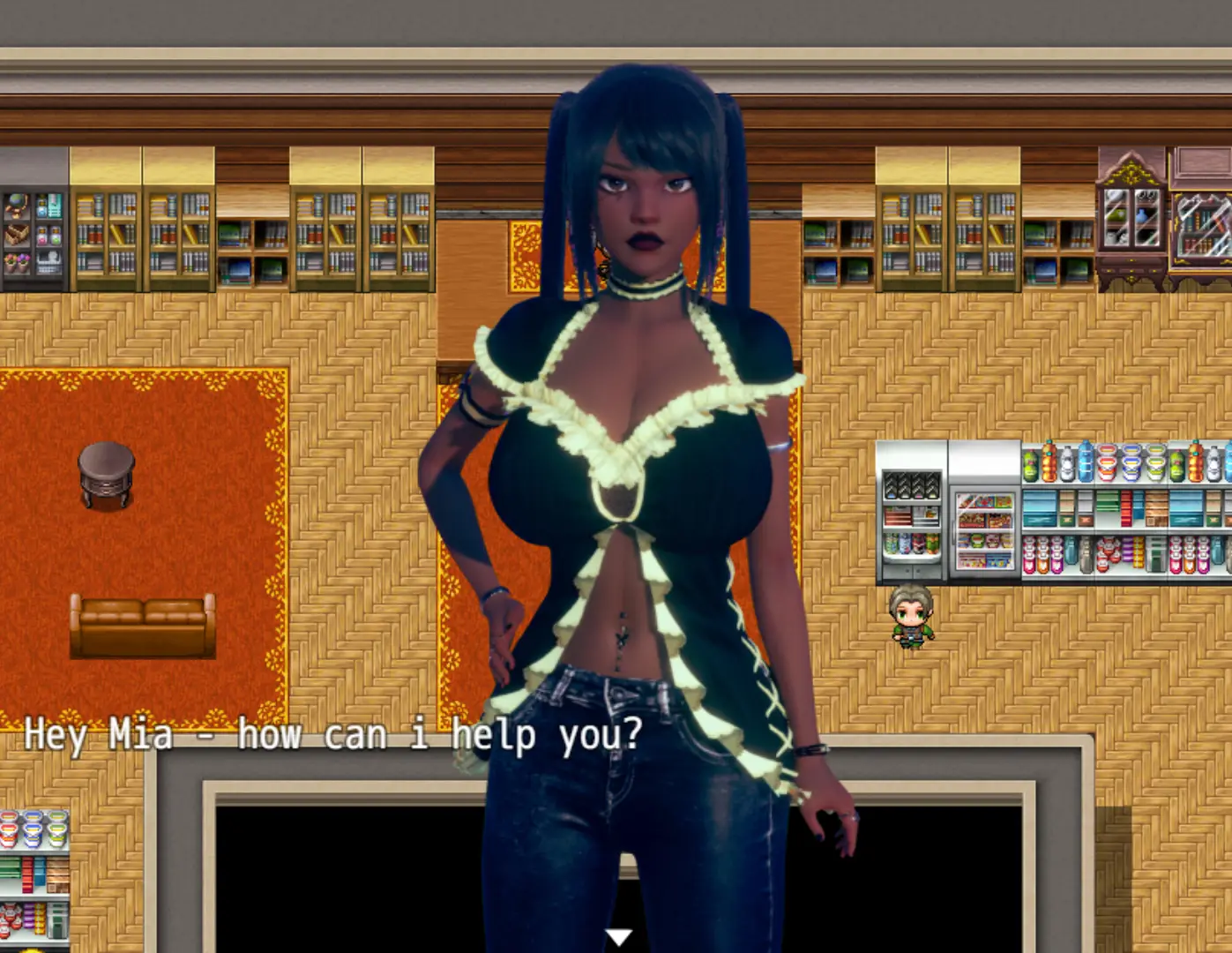 Paradise Lost gameplay screenshot 12 (Ren'Py adult game) by Zak-Draven – free download