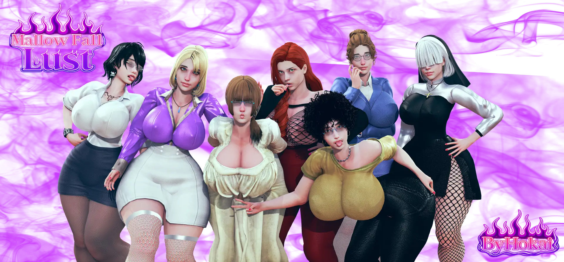 MallowFall Lust cover 0.5 – Ren'Py adult game by ihokai free download