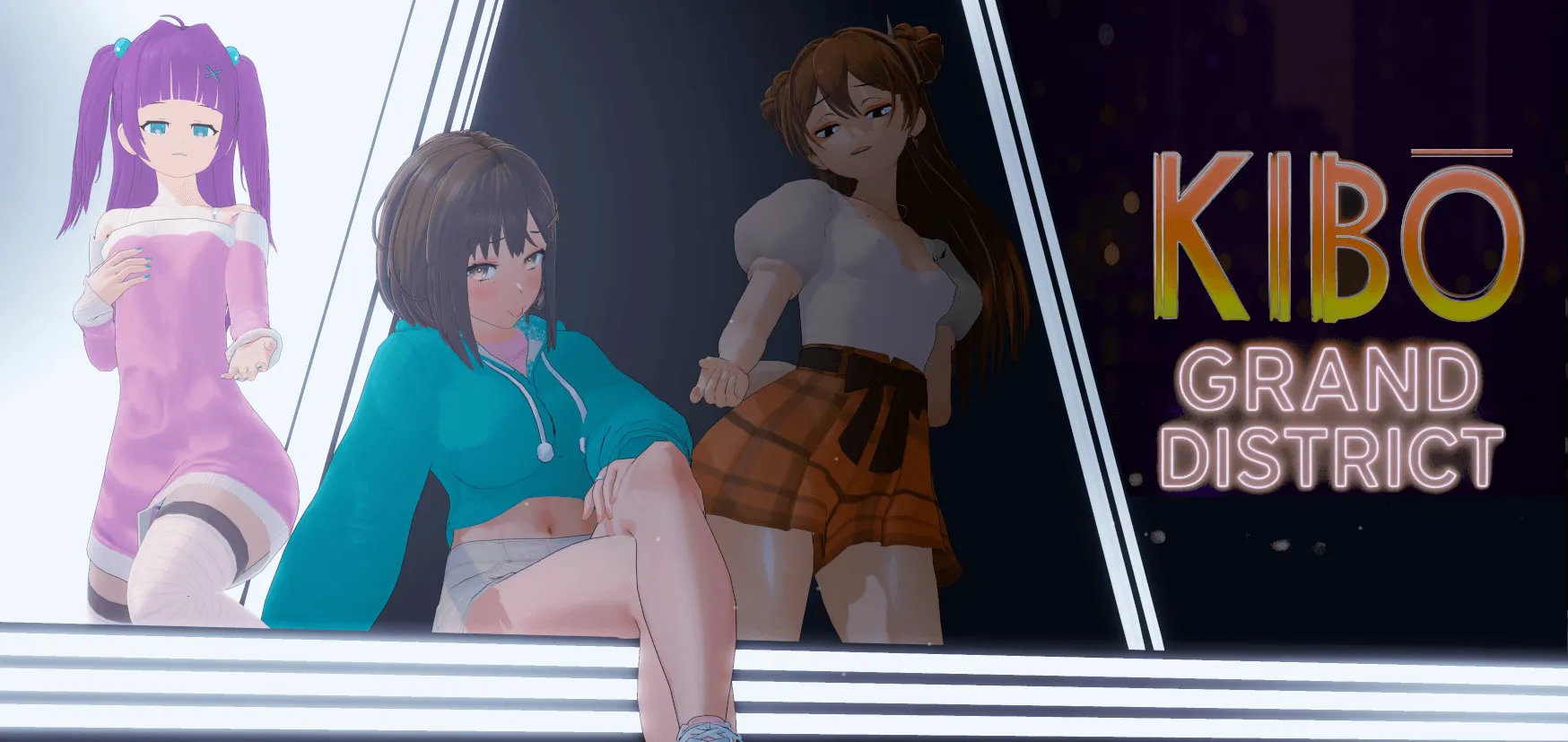 Kibō: Grand District gameplay screenshot 1 (Ren'Py adult game) by dsnovels – free download
