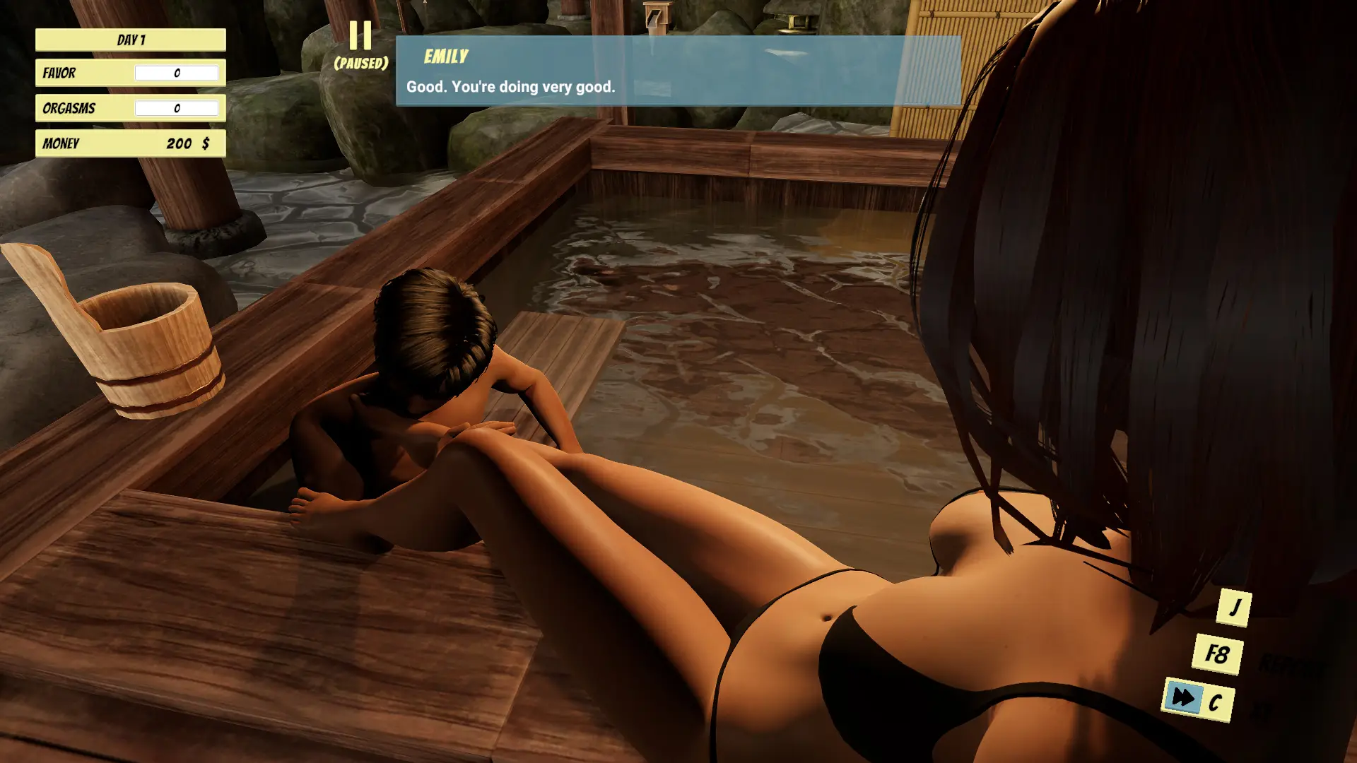 Femdom Wife Game – Emily gameplay screenshot 5 (Ren'Py adult game) by FemdomWifeGame – free download