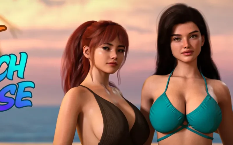 The Beach House cover 0.2 – Ren'Py adult game by Roki free download