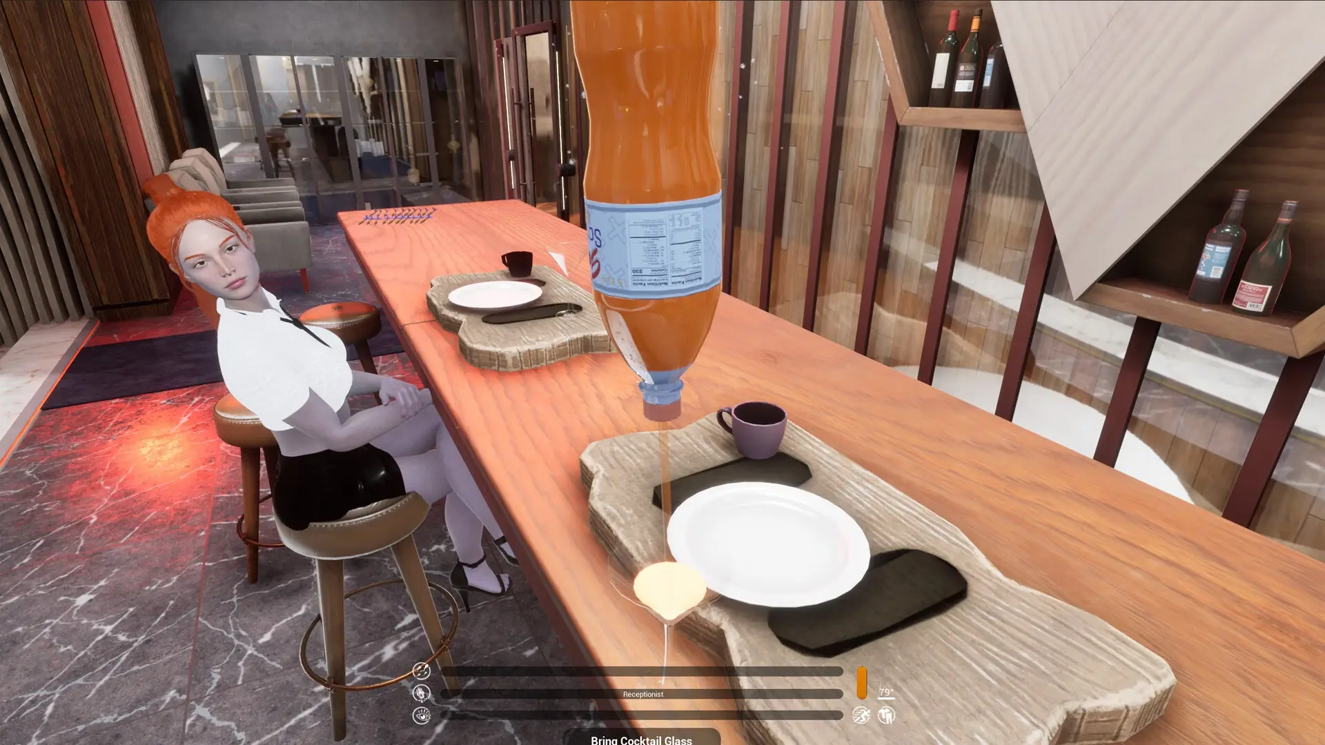 Don’t Disturb Your BOSS gameplay screenshot 1 (Ren'Py adult game) by Lemonhaze Game Studio – free download
