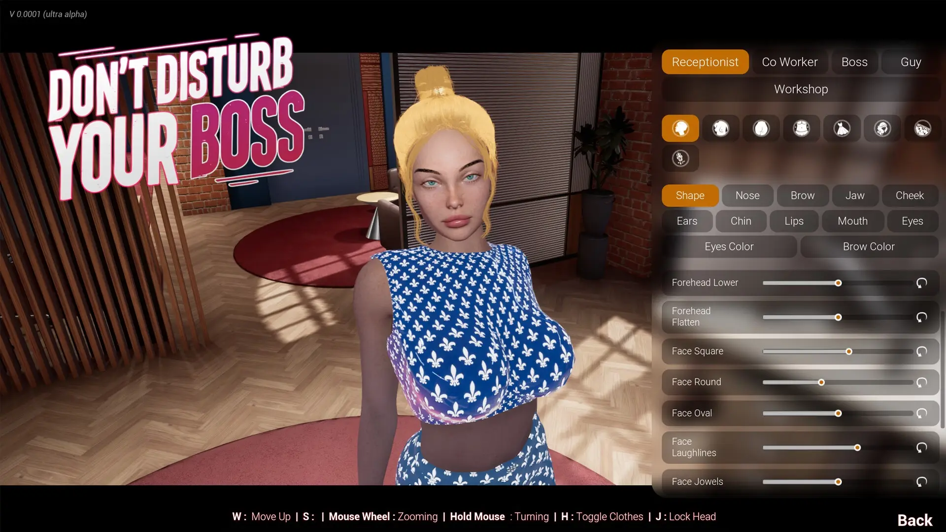 Don’t Disturb Your BOSS gameplay screenshot 5 (Ren'Py adult game) by Lemonhaze Game Studio – free download