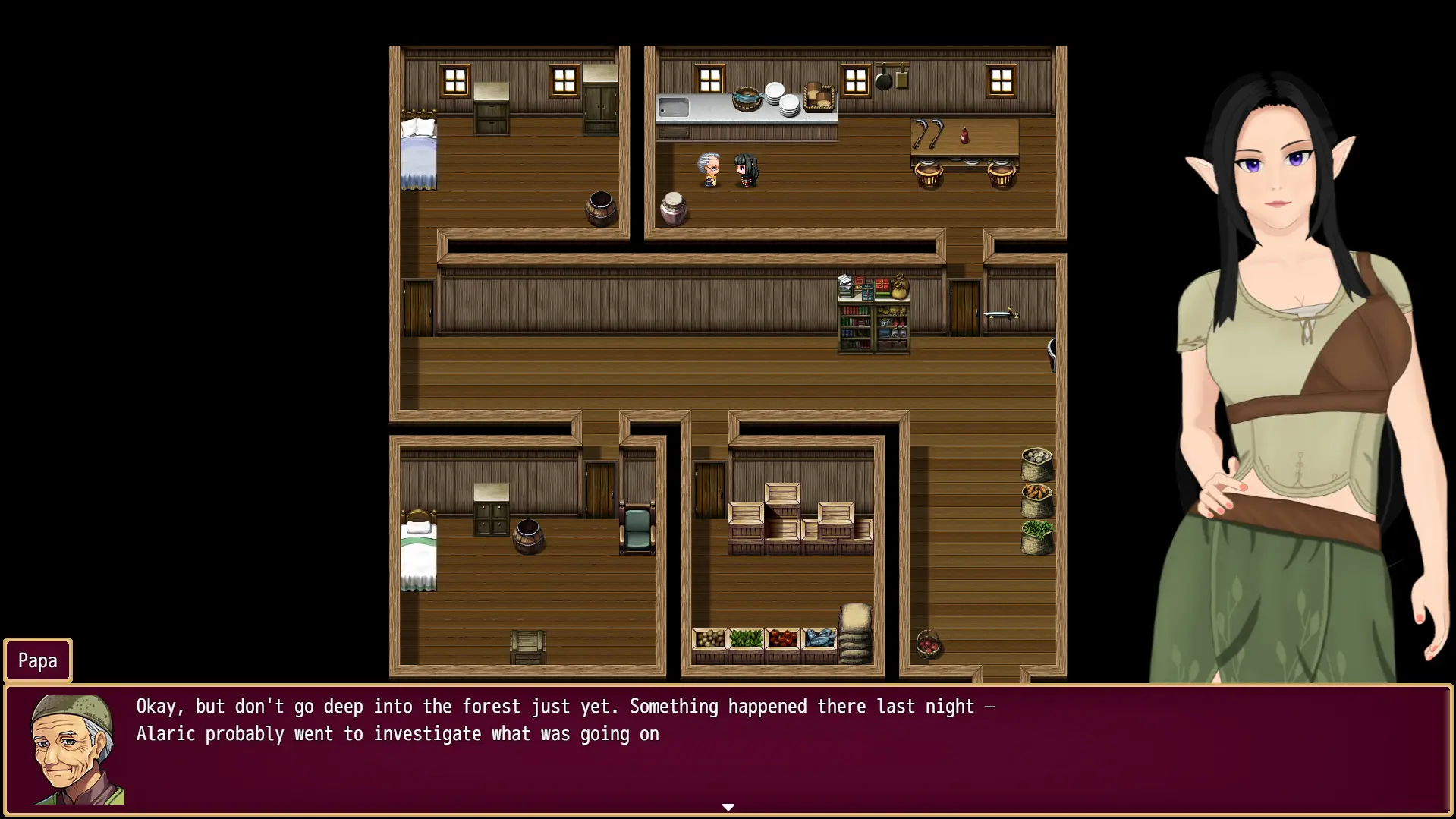Oath of Fallen gameplay screenshot 3 (Ren'Py adult game) by Drunken Skald – free download