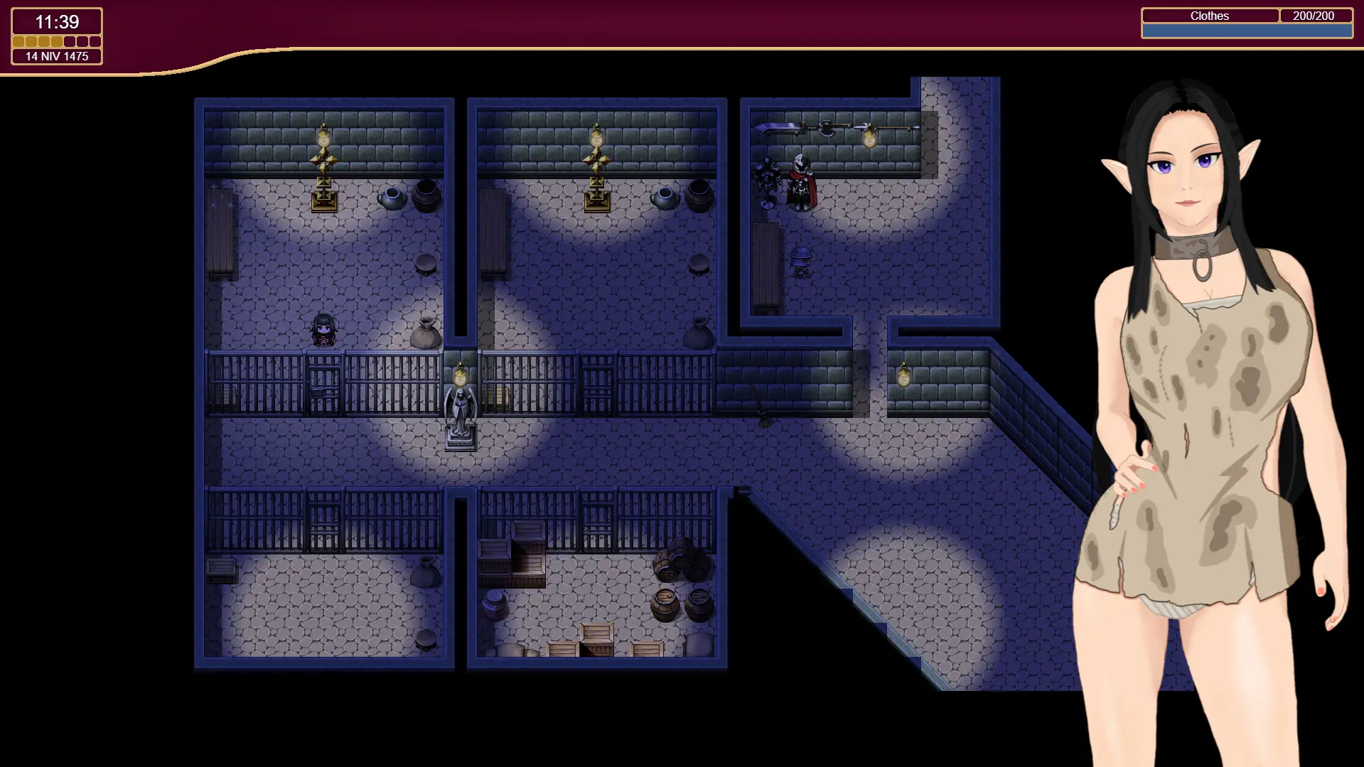 Oath of Fallen gameplay screenshot 5 (Ren'Py adult game) by Drunken Skald – free download