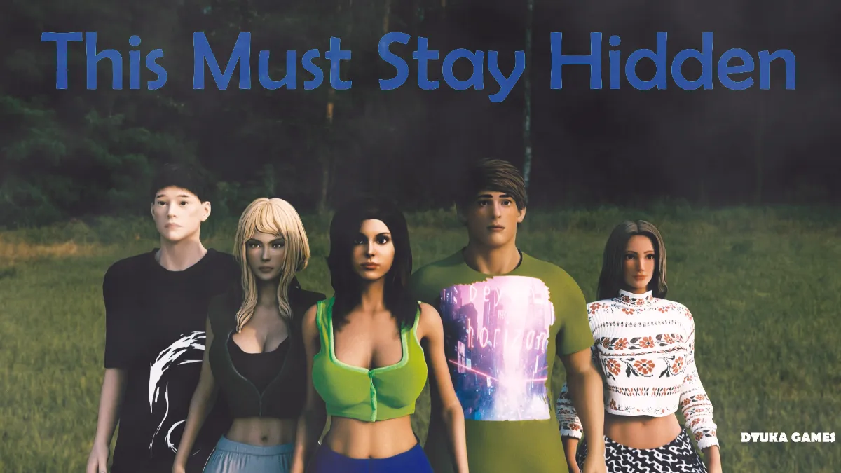 This Must Stay Hidden cover 0.5 – Ren'Py adult game by Dyuka Games free download