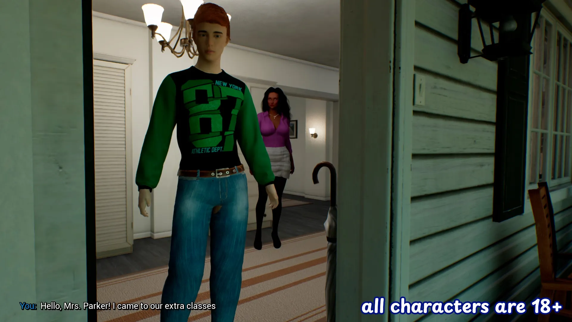 Lessons of Corruption gameplay screenshot 4 (Ren'Py adult game) by XPassion – free download