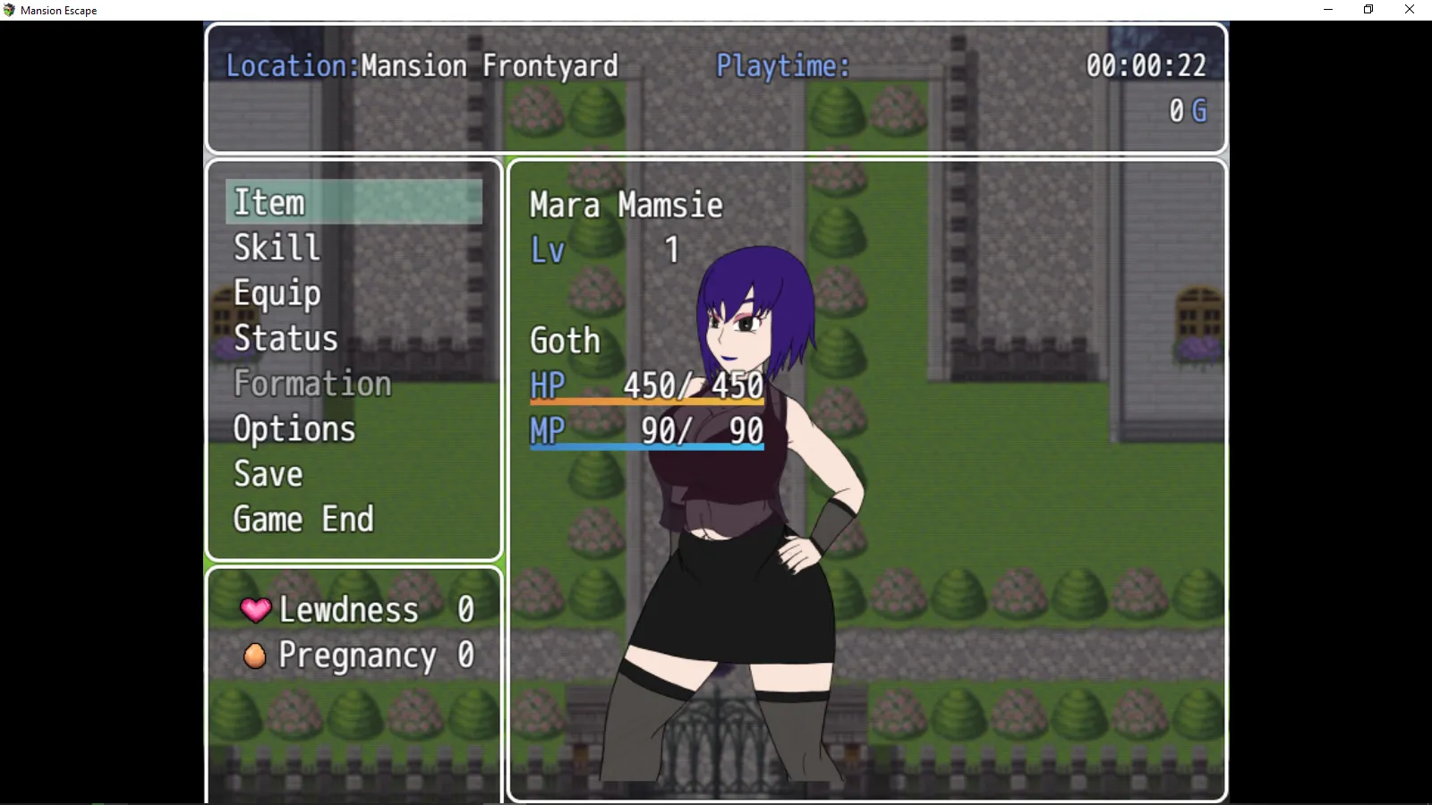 Lustbound Manor gameplay screenshot 8 (Ren'Py adult game) by Patchworkheart Productions – free download