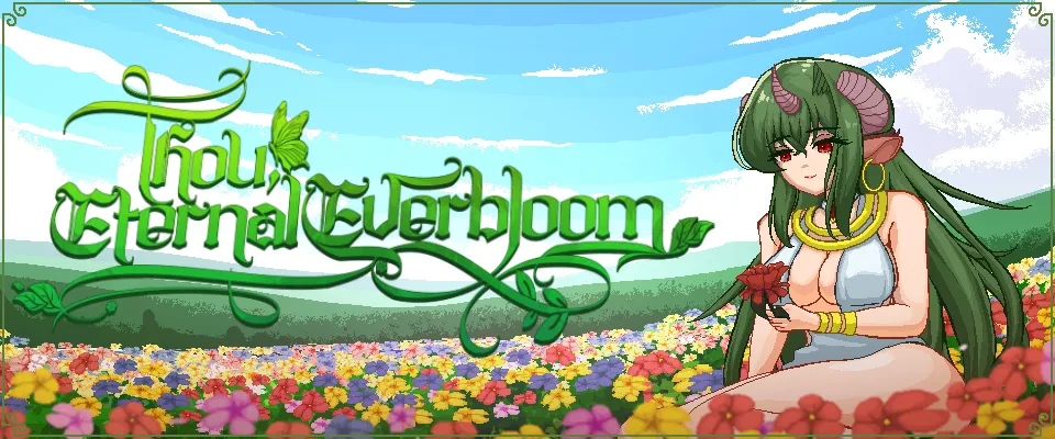 Thou, Eternal Everbloom gameplay screenshot 1 (Godot adult game) by Caffaholic – free download