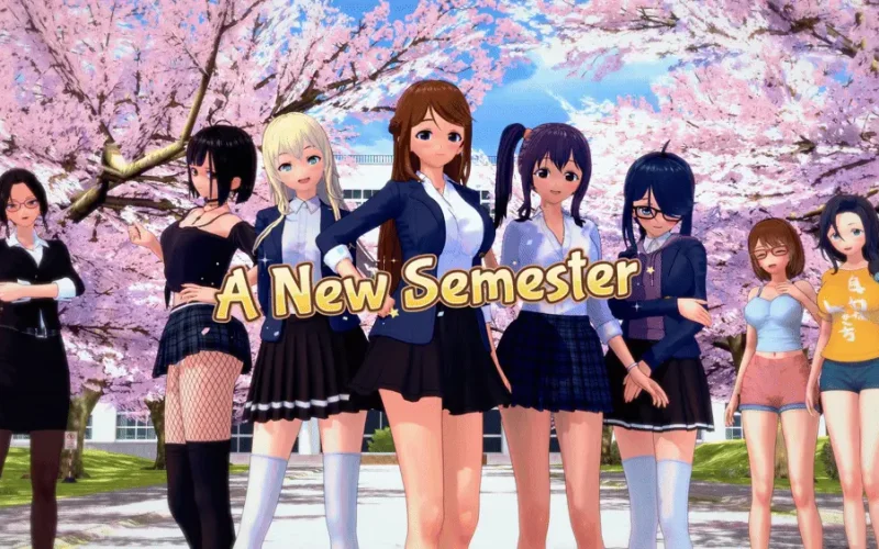 A New Semester cover 0.1 Remake – Ren'Py adult game by pheno free download