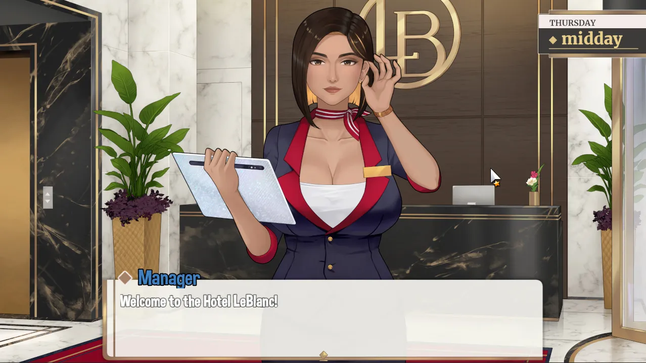 Room Service gameplay screenshot 4 (Ren'Py adult game) by Siren – free download