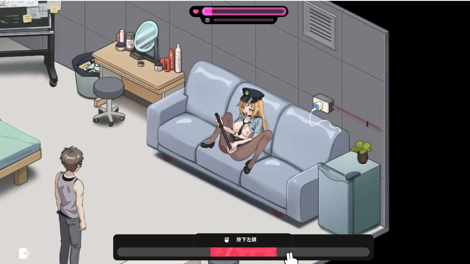 Sex, Secrets & Used Tech gameplay screenshot 2 (Ren'Py adult game) by WorkNite Games – free download