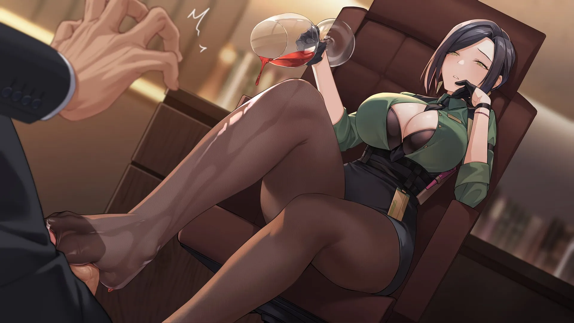 Sex, Secrets & Used Tech gameplay screenshot 1 (Ren'Py adult game) by WorkNite Games – free download