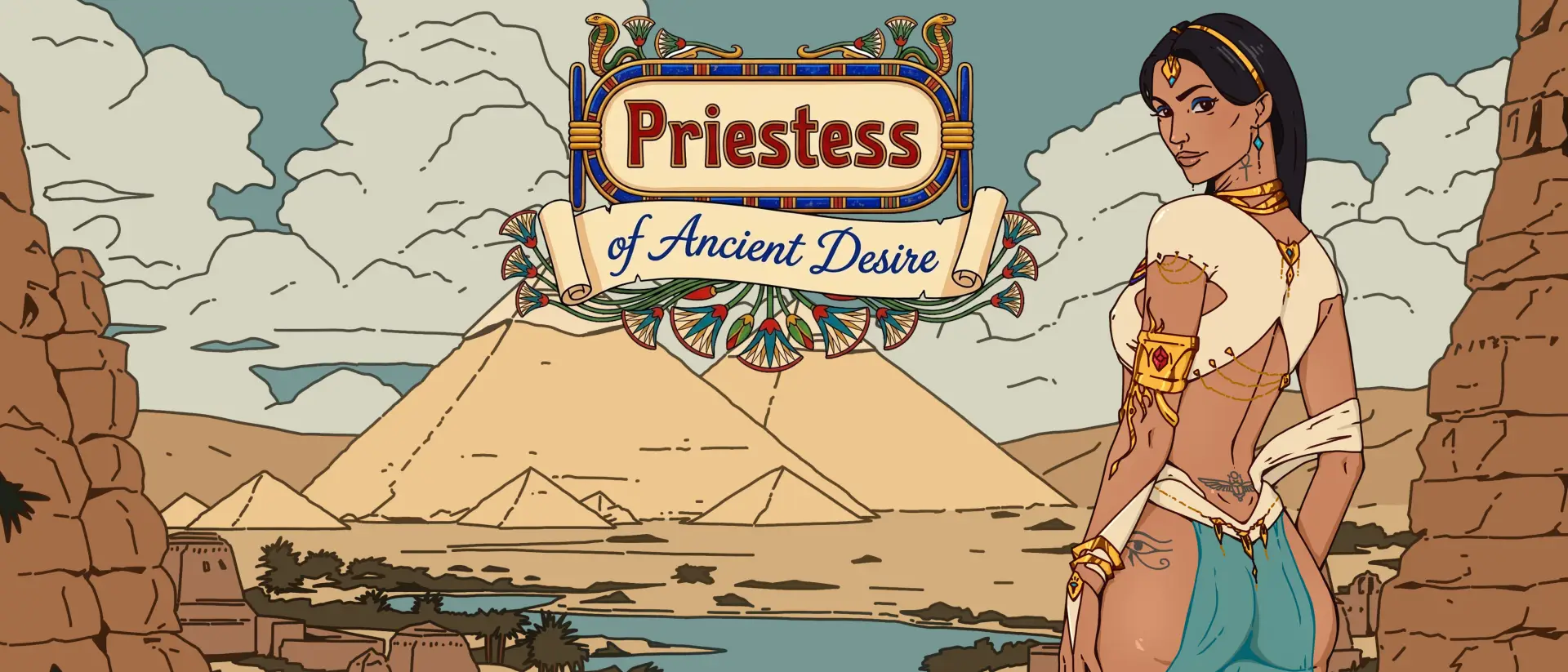 Priestess of Ancient Desire gameplay screenshot 4 (HTML adult game) by Lunymphic Studios – free download