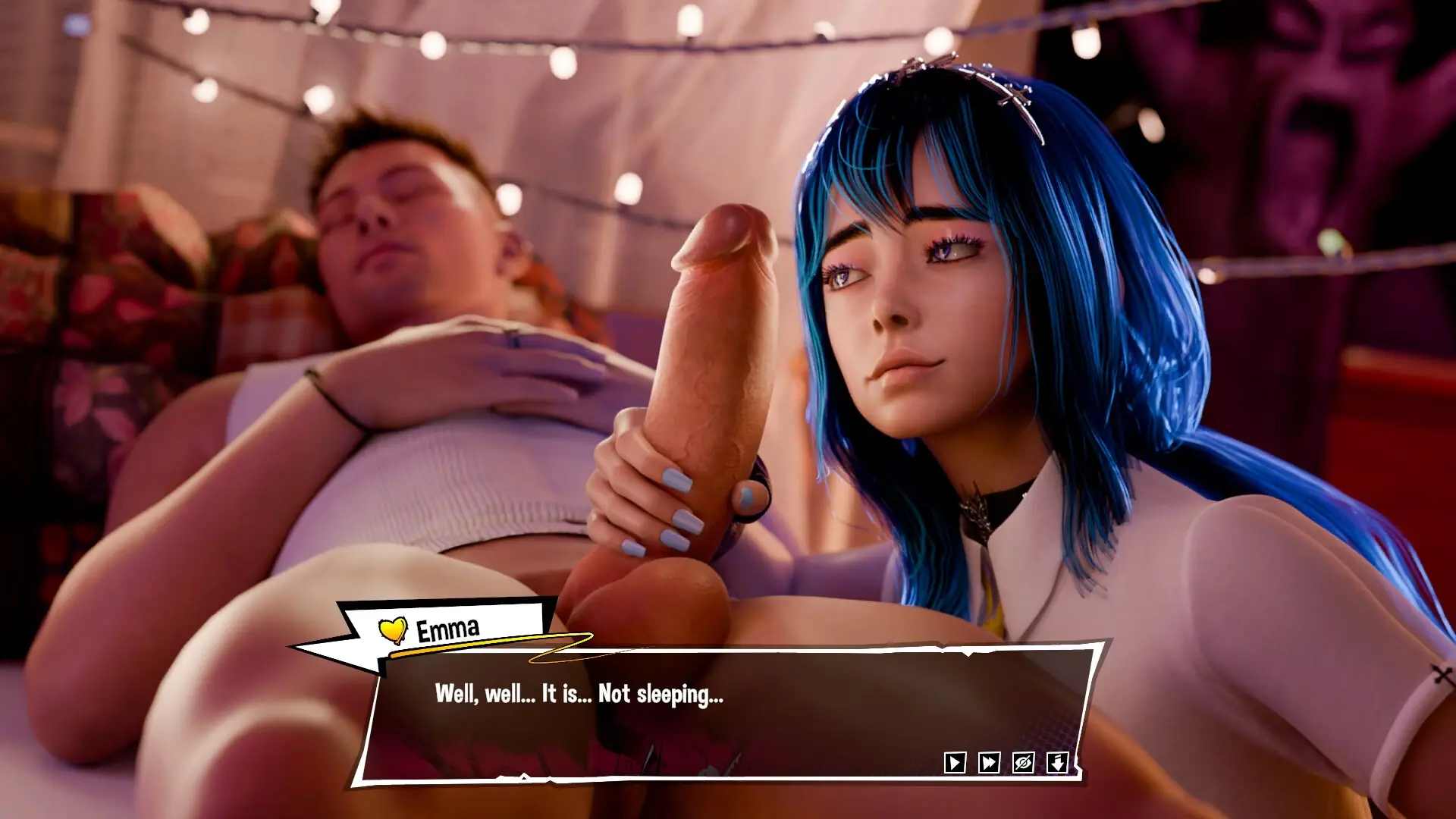 FRESHMAN: Project SEX gameplay screenshot 14 (Ren'Py adult game) by Lewd Star – free download
