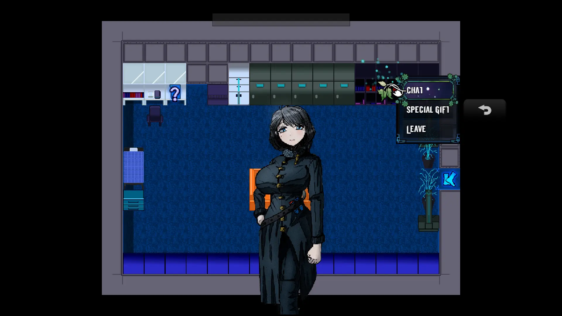 Mask Of Dead: Alt Prototype gameplay screenshot 2 (Ren'Py adult game) by Krystal Games Studio – free download