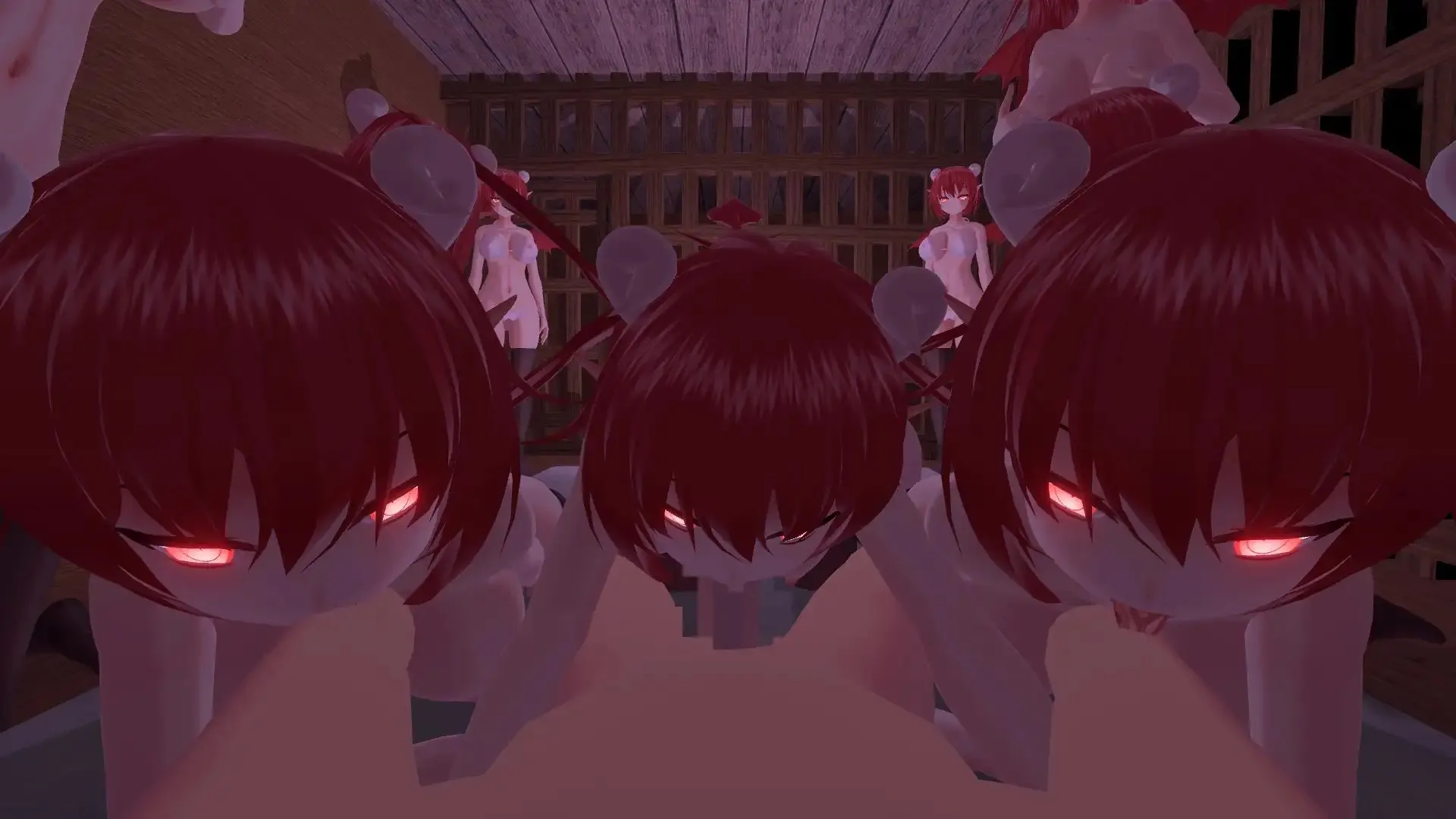 VRSQ ~Surrounded and Squeezed by Succubi~ gameplay screenshot 8 (Ren'Py adult game) by LR-Project (ながいきつね) – free download