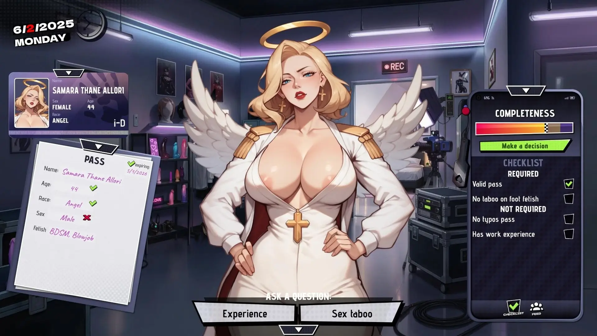 Next Girl, Please gameplay screenshot 4 (Ren'Py adult game) by Lewd Star – free download