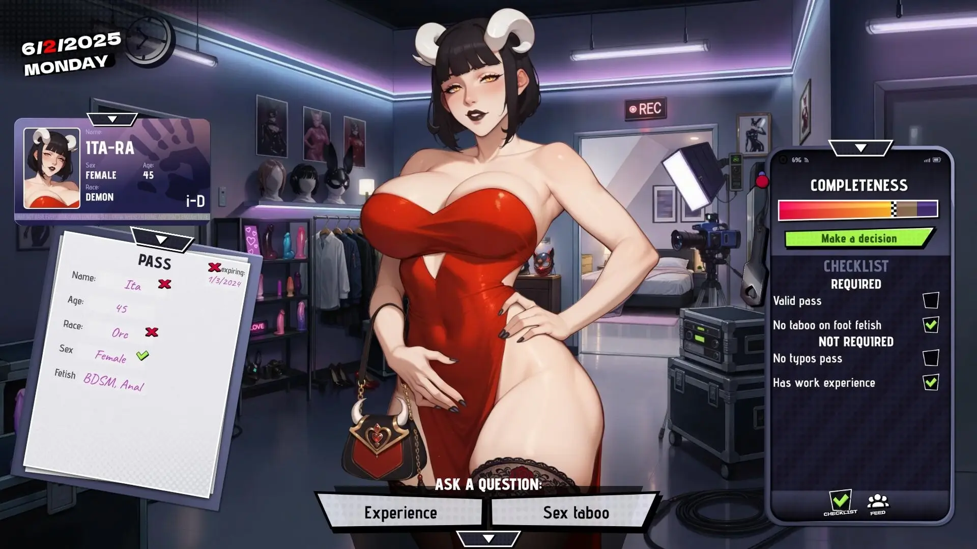 Next Girl, Please gameplay screenshot 18 (Ren'Py adult game) by Lewd Star – free download