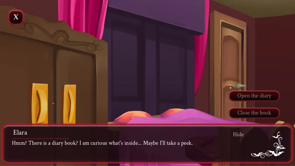 Crimson Fate gameplay screenshot 1 (Godot adult game) by Fleurdelis the W – free download