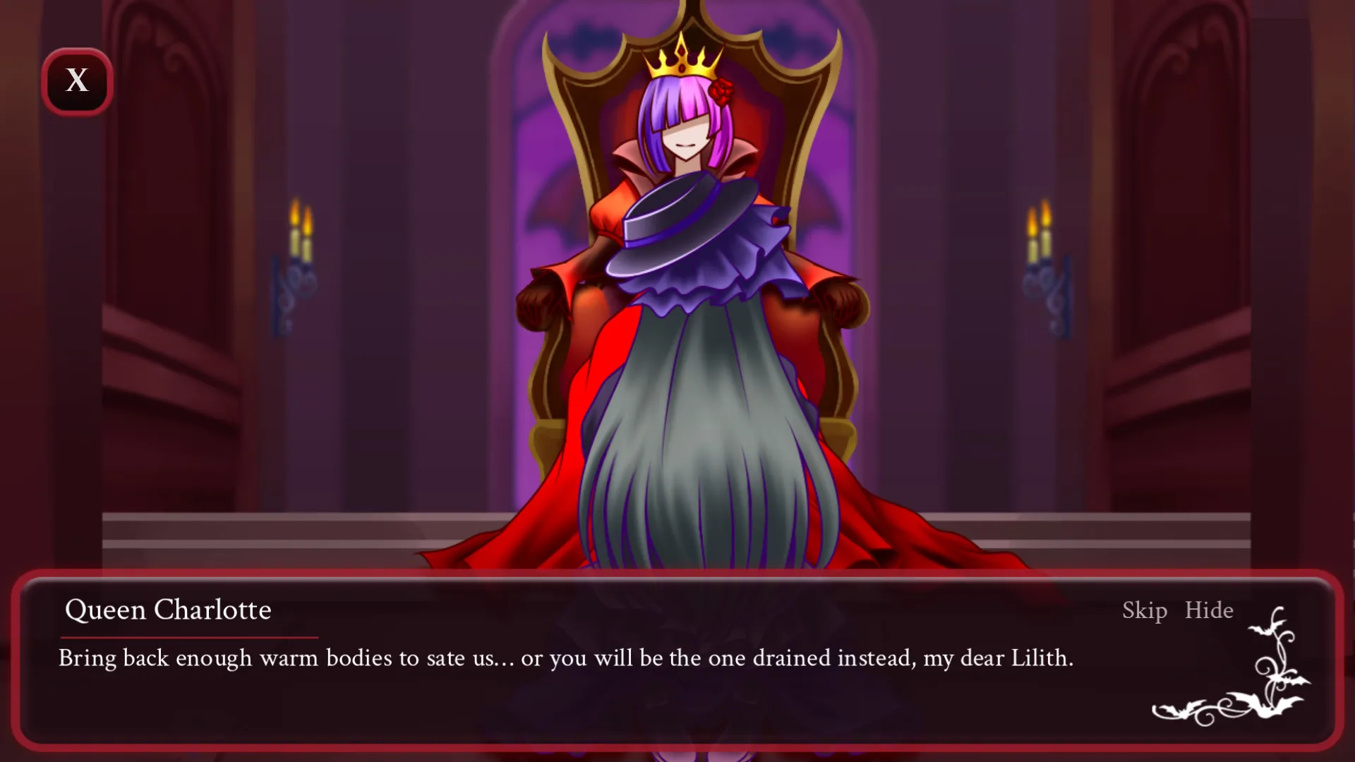 Crimson Fate gameplay screenshot 7 (Godot adult game) by Fleurdelis the W – free download