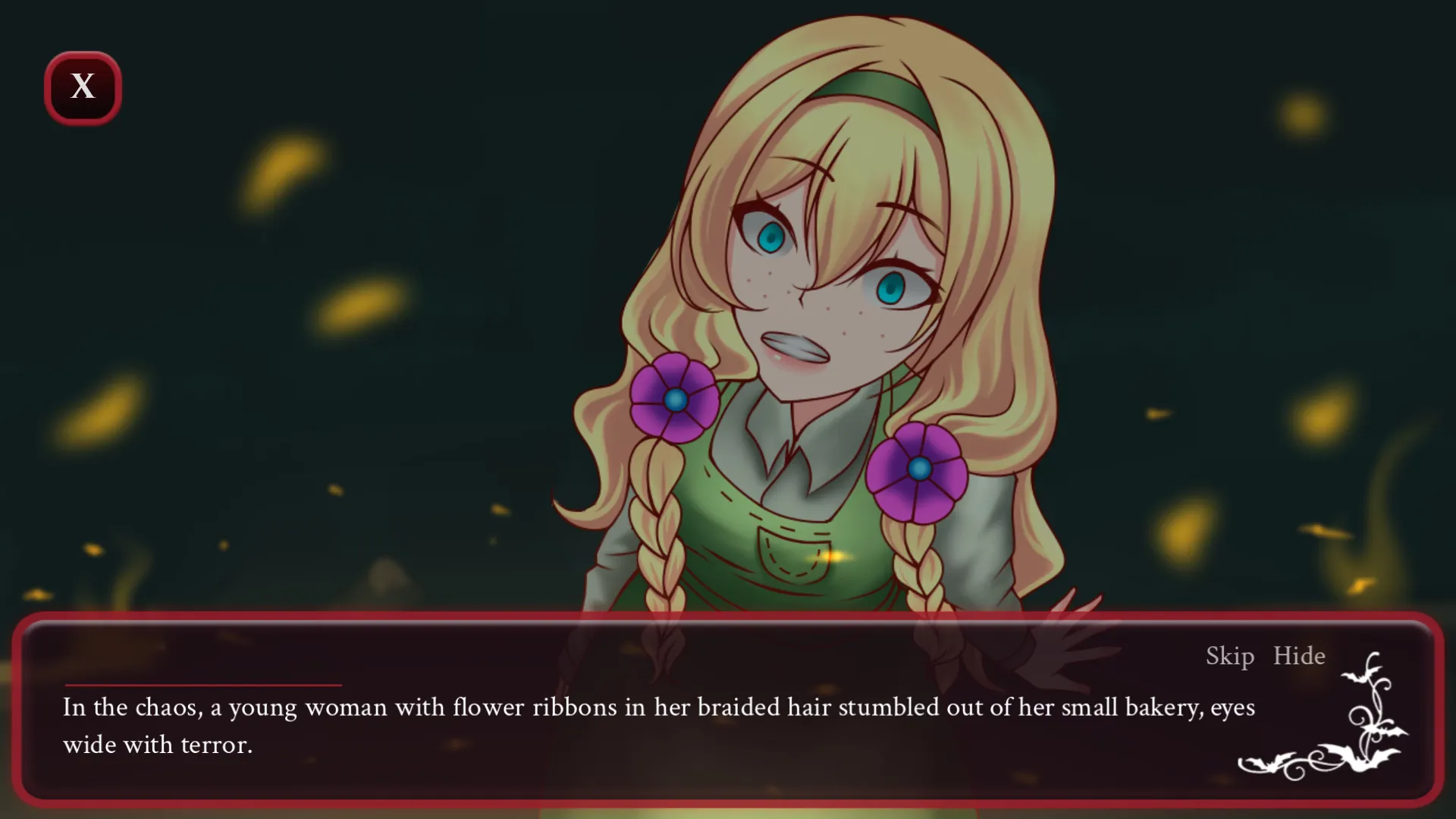 Crimson Fate gameplay screenshot 2 (Godot adult game) by Fleurdelis the W – free download