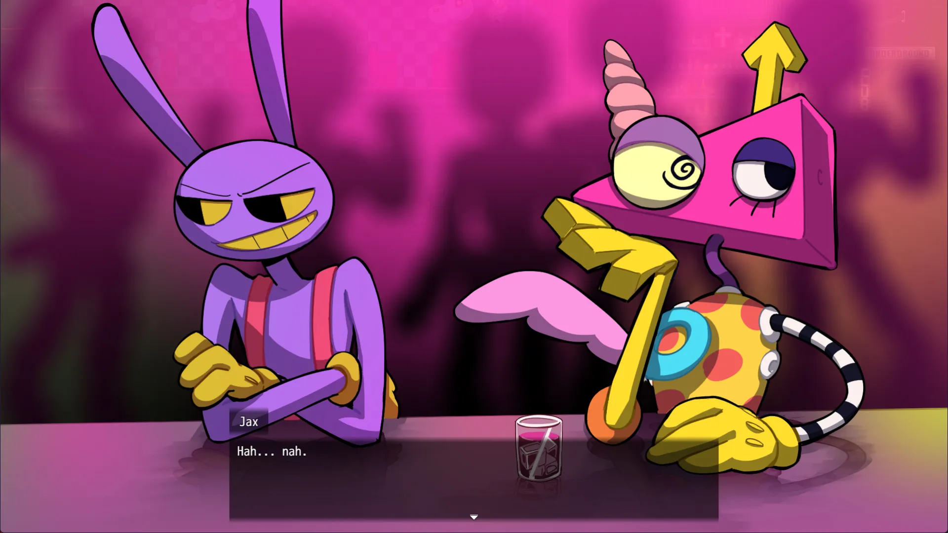 The Amazing Digital LEWD Circus gameplay screenshot 5 (Ren'Py adult game) by Somnambula LinkTree – free download