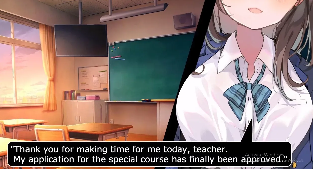 After-School Dick Rental – Ayase Mizuki Edition gameplay screenshot 3 (Ren'Py adult game) by Marumaru Factory – free download