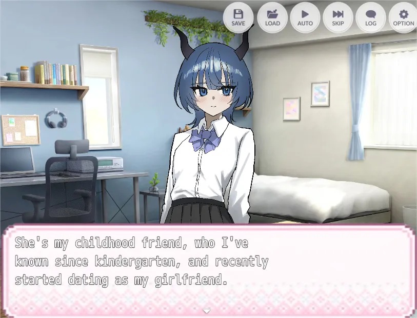 Seduced by Bell-senpai! gameplay screenshot 5 (Ren'Py adult game) by Alice River – free download
