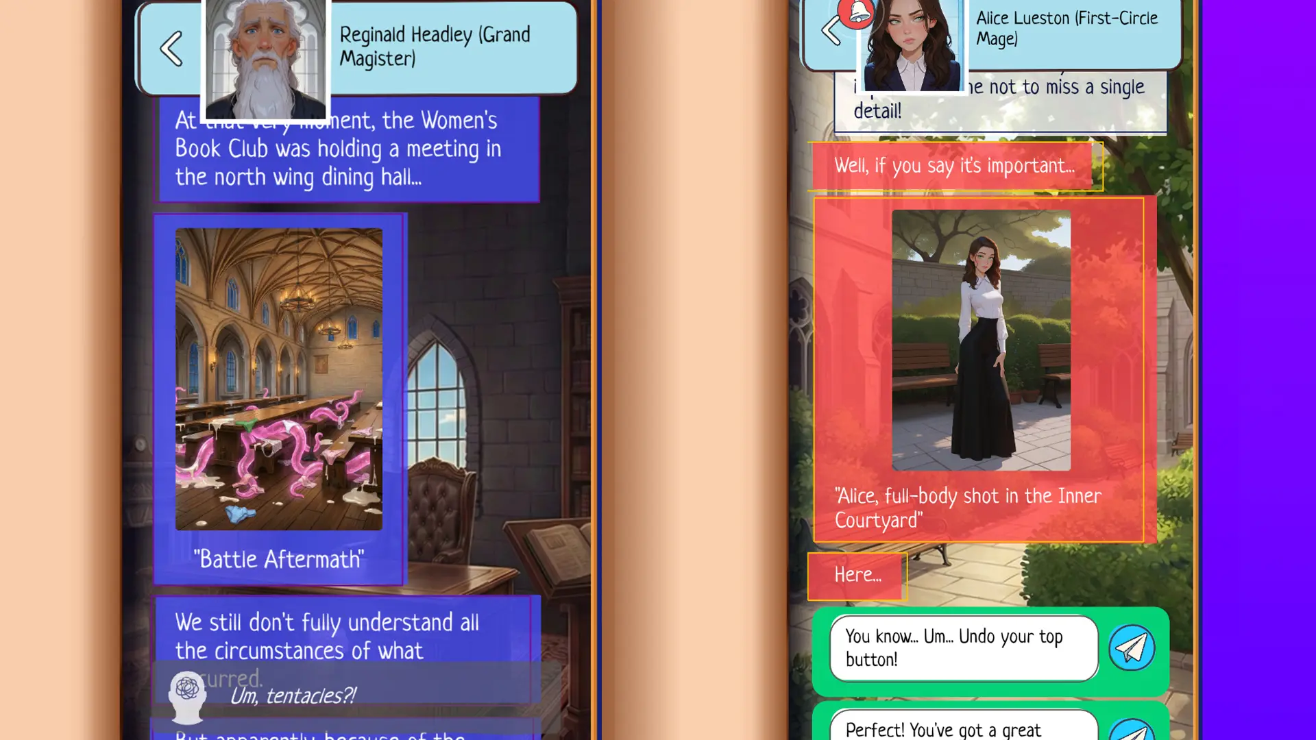 The Lust Grimoire gameplay screenshot 9 (Ren'Py adult game) by TheLustGrimoire – free download
