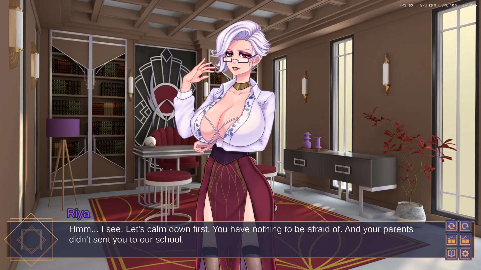 Lust Demon Hunt gameplay screenshot 8 (Ren'Py adult game) by AceCream – free download