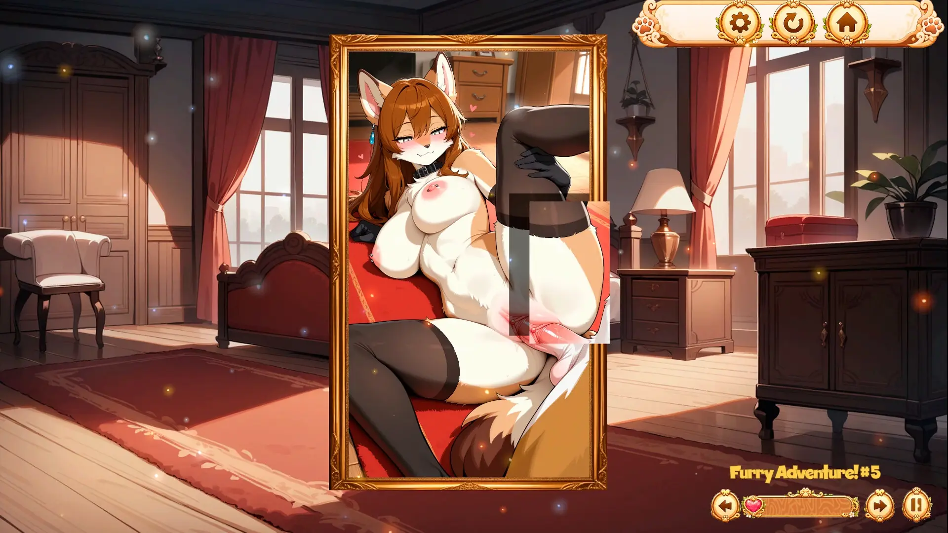 Furry Adventure! gameplay screenshot 5 (Ren'Py adult game) by 430Games – free download