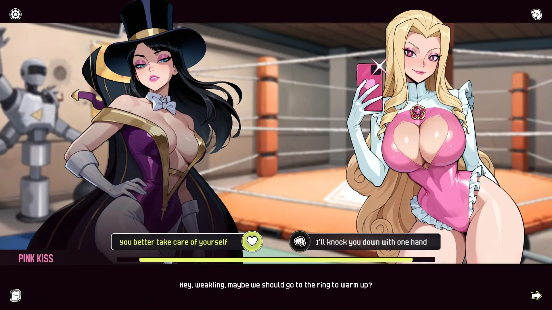 Sexpatch Horny Capes gameplay screenshot 5 (Ren'Py adult game) by Sweet Buns Games – free download