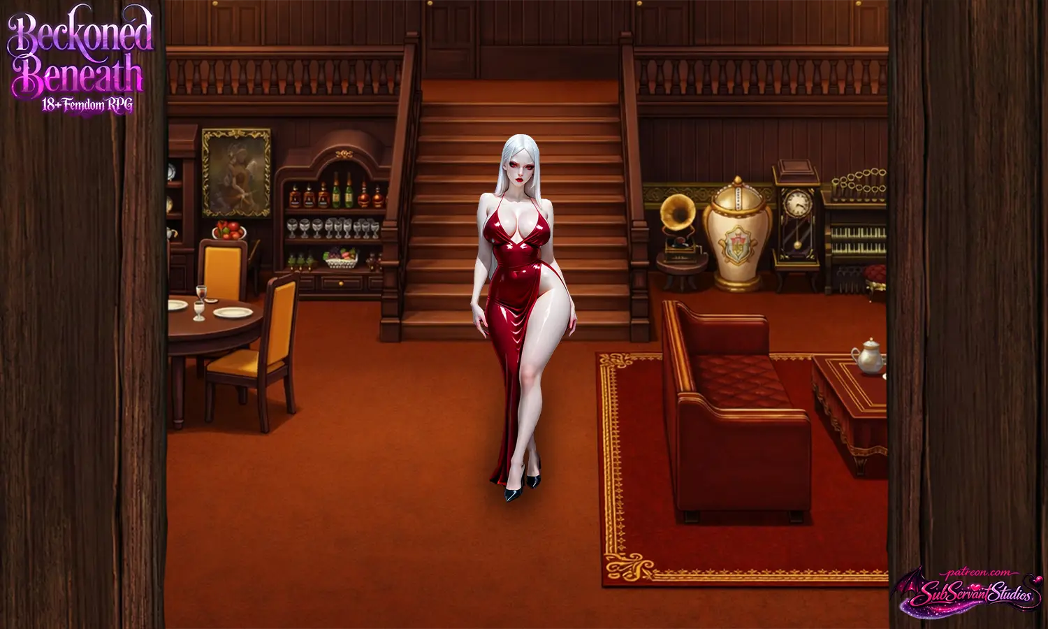 Beckoned Beneath gameplay screenshot 9 (Ren'Py adult game) by SubServantStudios – free download